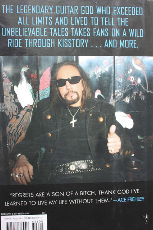 No Regrets: A Rock `n` Roll Memoir by Ace Frehley