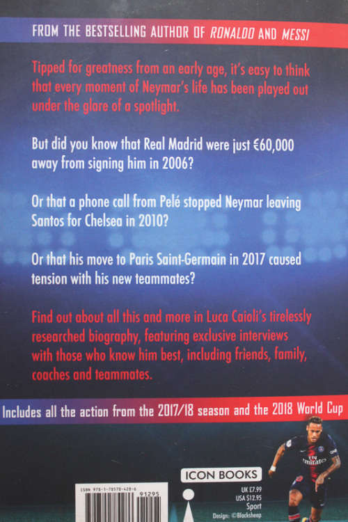 Neymar by Luca Caioli (Updated 2018 Edition)