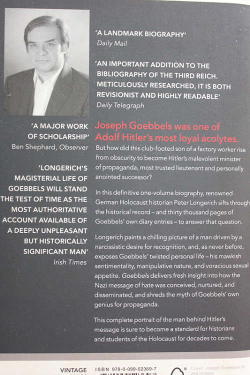 Goebbels: A Biography by Peter Longerich