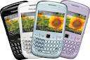 Blackberry 8520 curve available in colours.
