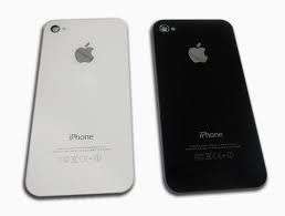 APPLE IPHONE 4G BATTERY DOOR/BACK GLASS BLACK