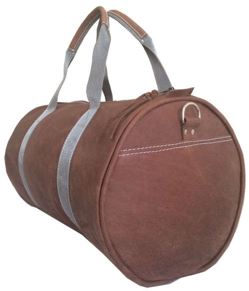 100% Genuine Leather High Quality Handcrafted Duffel,Luggage, Travel, Gym Bag