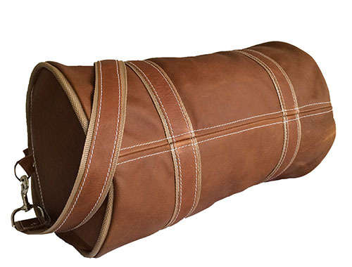 100% Real Leather Duffel Bag, High Quality Handcrafted Luggage, Travel, Gym, Weekender Bag , Unisex