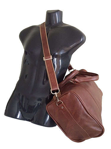 100% Genuine Leather High Quality Handcrafted Duffel, Luggage, Travel, Gym Bag - Unisex