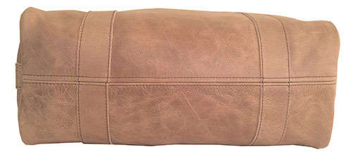 100% Genuine Leather High Quality Handcrafted Duffel, Luggage, Travel, Gym Bag - Unisex