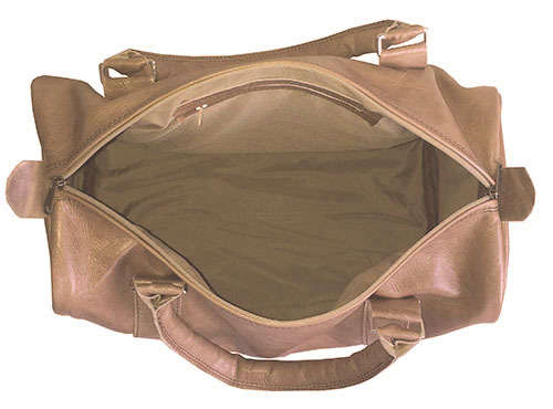 100% Genuine Leather High Quality Handcrafted Duffel, Luggage, Travel, Gym Bag - Unisex