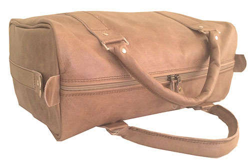 100% Genuine Leather High Quality Handcrafted Duffel, Luggage, Travel, Gym Bag - Unisex