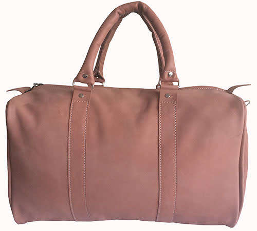 100% Genuine Leather High Quality Handcrafted Duffel, Luggage, Travel, Gym Bag - Unisex