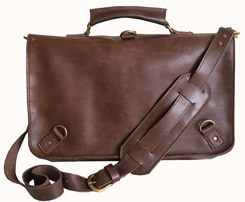 Genuine Leather Briefcase,Handbag Fits 15,6 Inch Laptop, Apple, iPad, Mac book, Computer & Tablet