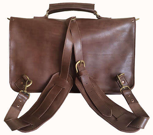 Genuine Leather Briefcase,Handbag Fits 15,6 Inch Laptop, Apple, iPad, Mac book, Computer & Tablet