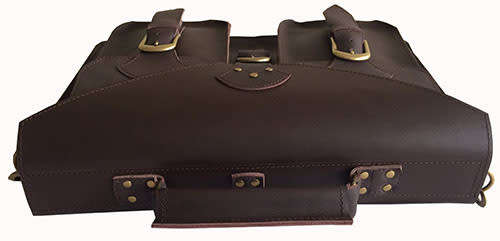 Genuine Leather Briefcase,Handbag Fits 15,6 Inch Laptop, Apple, iPad, Mac book, Computer & Tablet