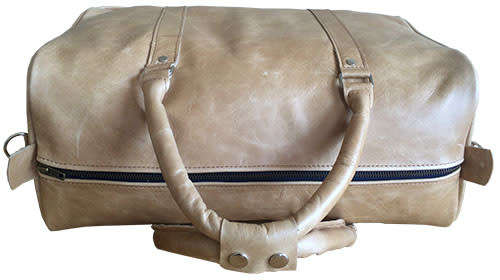 Full Grain Cow Leather High Quality Handcrafted Duffel, Luggage, Travel, Gym, Weekender Bag