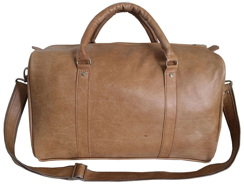 Full Grain Cow Leather High Quality Handcrafted Duffel, Luggage, Travel, Gym, Weekender Bag