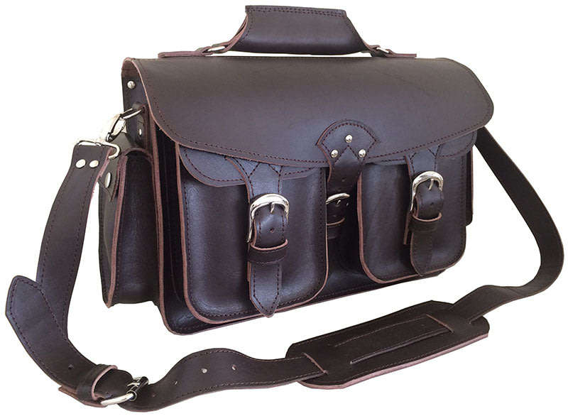 100% Leather Briefcase,Handbag, Laptop, Apple Mac book, Computer Tablet. Available on 14" & 15"