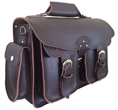 100% Leather Briefcase,Handbag, Laptop, Apple Mac book, Computer Tablet. Available on 14" & 15"