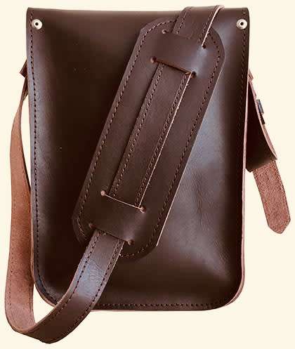 Real Leather Unisex Handmade Shoulder Messenger Bag,Cross body, Handbag fits iPhone, Tablet, Apple