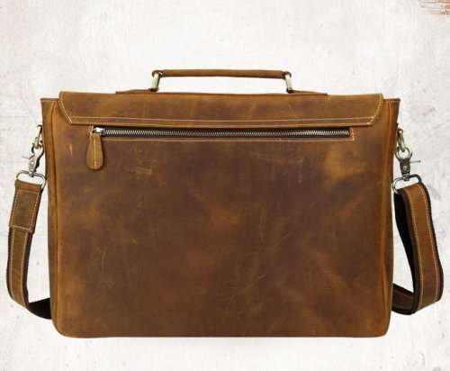 Full Grain Leather 14 Inch Laptop,Messenger Bag, Cross body, Handbag , Apple, iPad, Macbook