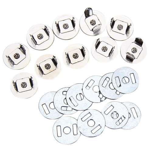 10 Sets Magnetic Button Clasps Snaps Fastener Clasps Craft Sewing Buttons Knitting Button