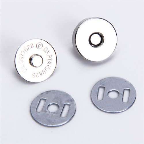10 Sets Magnetic Button Clasps Snaps Fastener Clasps Craft Sewing Buttons Knitting Button