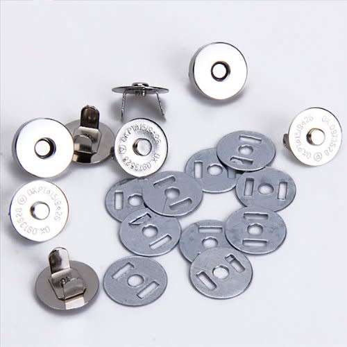10 Sets Magnetic Button Clasps Snaps Fastener Clasps Craft Sewing Buttons Knitting Button