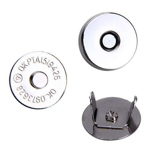 10 Sets Magnetic Button Clasps Snaps Fastener Clasps Craft Sewing Buttons Knitting Button