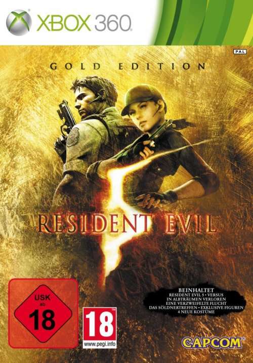 Resident Evil 5 - Gold Edition (Xbox 360)