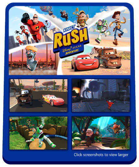 Kinect Rush: A Disney Pixar Adventure - Kinect Required (Xbox 360)