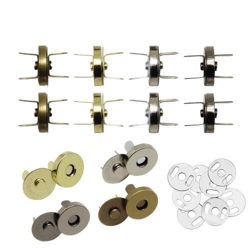 10 Sets Magnetic Button Clasps Snaps Fastener Clasps Craft Sewing Buttons Knitting Button