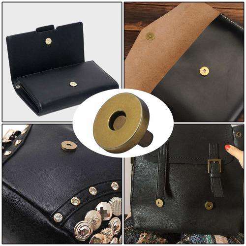 10 Sets Magnetic Button Clasps Snaps Fastener Clasps Craft Sewing Buttons Knitting Button