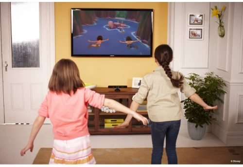 Xbox 360 4GB Console with Kinect Sensor: With Kinect Disneyland Adventures + Kinect Adventures