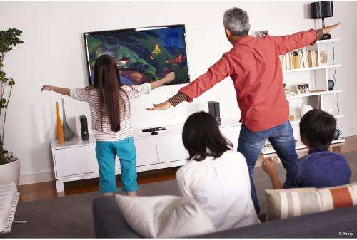 Xbox 360 4GB Console with Kinect Sensor Plus Two Great Video Games