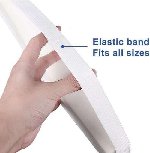 Safety Face Shield, Full Face Shield, with Protective Clear Film Elastic Band and Comfort Sponge.