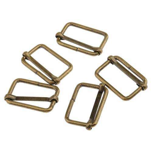 32mm Slide Buckle Metal Triglide Slides Rectangle Adjustable Webbing Slider for Fastener