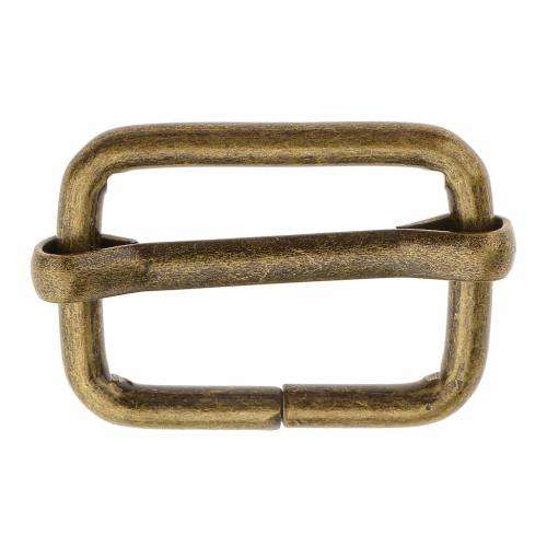 32mm Slide Buckle Metal Triglide Slides Rectangle Adjustable Webbing Slider for Fastener