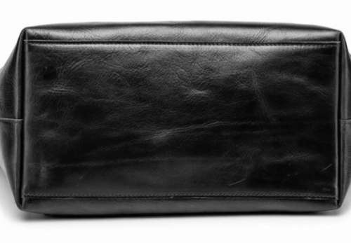 Full Grain Leather Classic Tote Handbag, Shoulder Bag - Black Colour Available