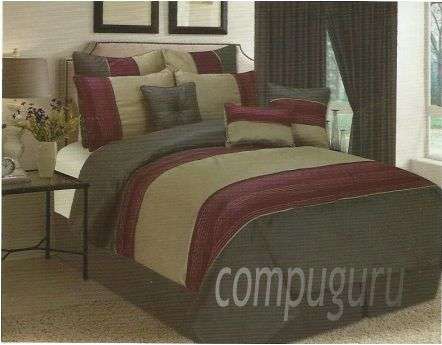 King Size Luxury Comforter  -12 Piece Set - @R1