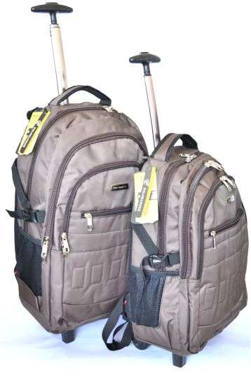 2 in 1 High Quality 17" & 15" Laptop Trolley Backpack- Only 2 Sets Available
