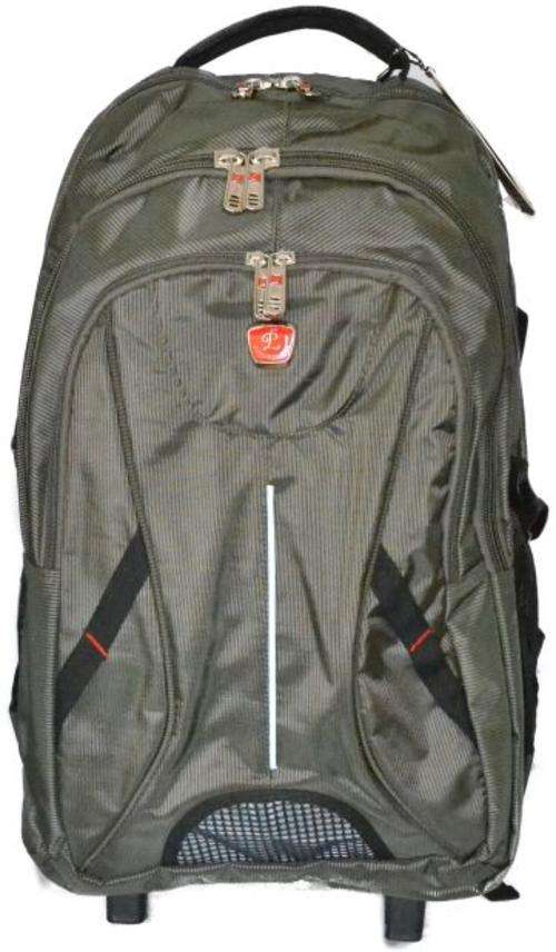 High Quality Laptop Trolley Backpack with T-Shaped Telescopic Handle- Carry up to 17" Laptop