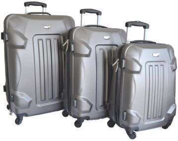 New 3 x Suitcases Unisex Super Cool Fashion Transformers Travel Trolley Luggage, ABS Universal Wheel