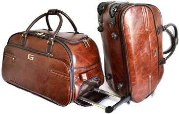 **Worth R2,550.00** High Quality Duffle Luggage Bags with Roller Skate Wheels @ R1