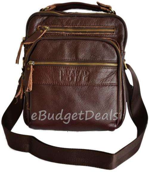 High Quality Leather Shoulder Messenger Bag, Cross body Handbag @ **No Reserve Price**