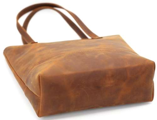 Full Grain Leather Classic Tote Handbag