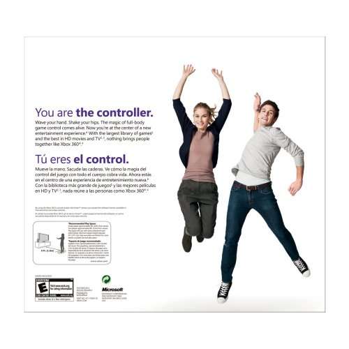 Microsoft XBOX 360 250GB Console With Kinect and 3 Games