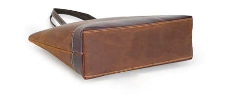 Full Grain Leather Classic Tote Handbag