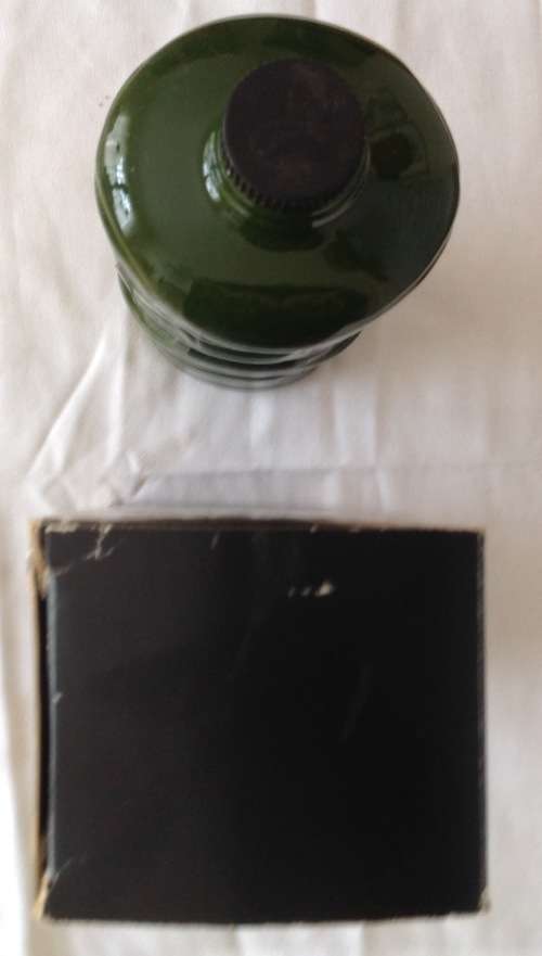 Beautiful Greenstone-inspired Glazed Ceramic  Ti-tokl Liqueur Crock With Paua Eyes