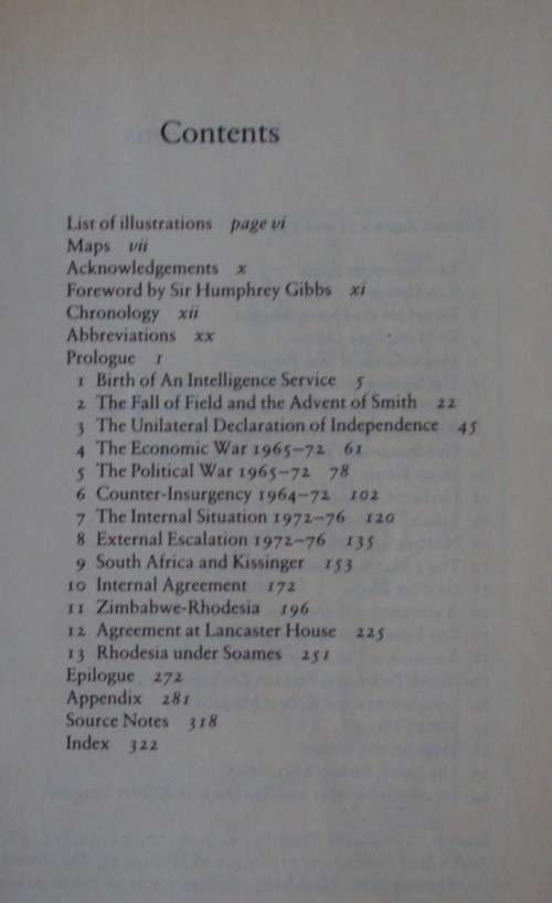 Serving Secretly: Rhodesia's CIO Chief On Record - Ken Flower