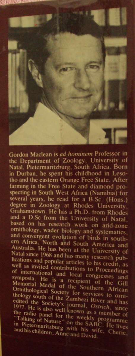 Roberts' Birds of Southern Africa -  Gordon Lindsay Maclean