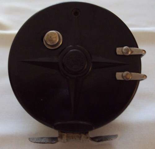 Vintage Atrlas Fishing Reel with Chrome Fittings