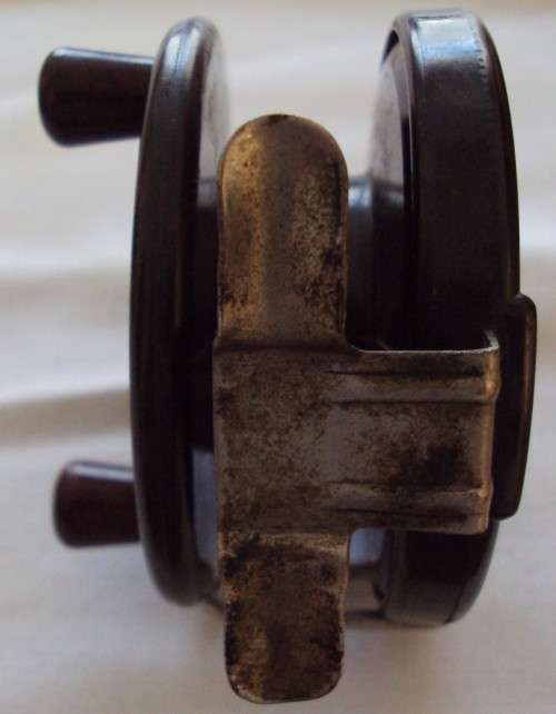 Vintage Atrlas Fishing Reel with Chrome Fittings