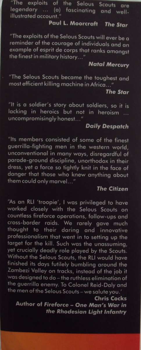 Pamwe Chete: The Legend of the Selous Scouts: Lieutenant-Colonel R. F. Reid Daly